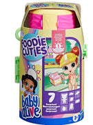 Baby Alive Foodie Cuties garrafa 7 surpresas