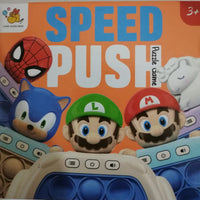 Pop It Eletrônico - Speed push - Personagens