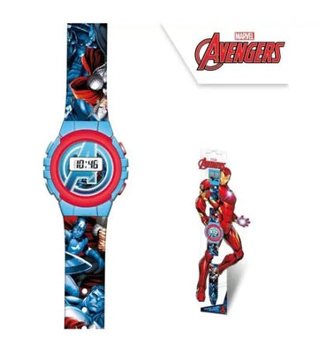 Avengers Relógio Digital