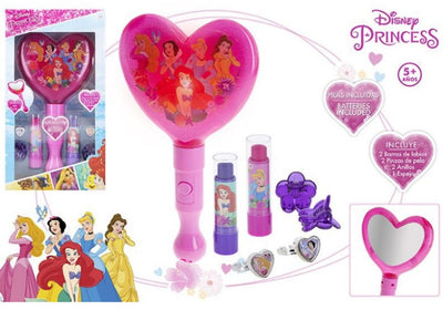 Princesas Disney - Kit de maquilhagem c/ luzes