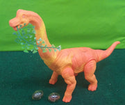 Dinossauro Medio - 2 ovos com filhotes