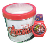 Avengers Relógio Analógico em caixa personalizada
