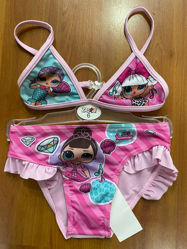 Bikini De La Sirenita Para Niña Bikini Sirena Niña Traje De Baño