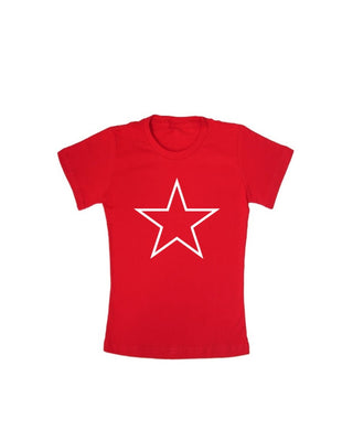 T shirt Aventureira Vermelha Luccas Neto Gi