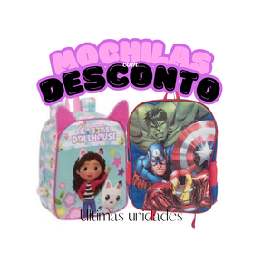 Mochilas com desconto