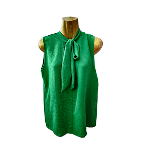 Camisola verde com Laço