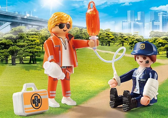 Playmobil Pack Doutor e Polícia