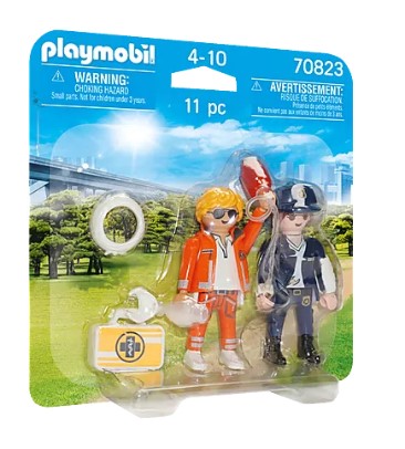 Playmobil Pack Doutor e Polícia