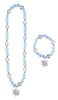 Frozen - Conjunto colar e bracelete