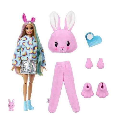 Boneca Articulada - Barbie Cutie Reveal - Selva - Elefante - Mattel