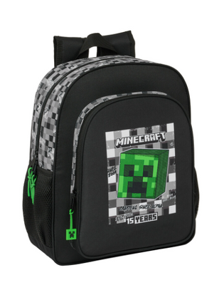 MineCraft Mochila Escolar junior 38cm