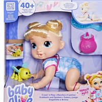 Baby Alive Engatinha e Brinca