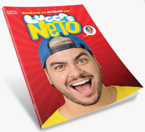 Livrão Luccas Neto Oficial Pronto envio