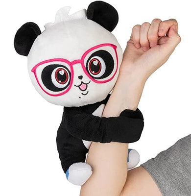 Camiseta Branca Infantil Menina Natasha Panda Personalizada