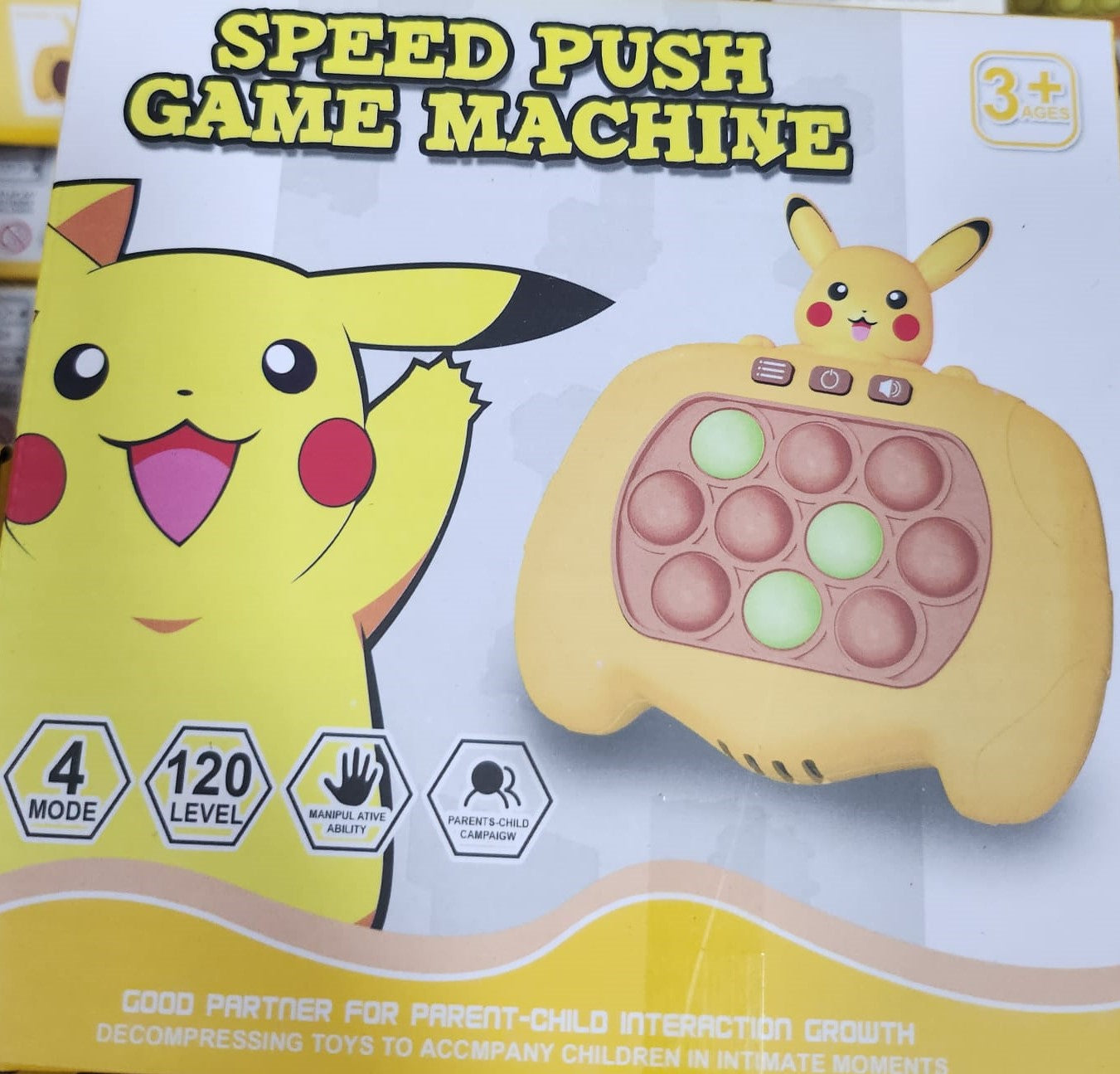 Pikachu Pop It Eletrônico - Speed push - Envio imediato