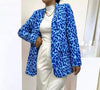 Blazer Animal Print