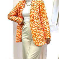 Blazer Animal Print