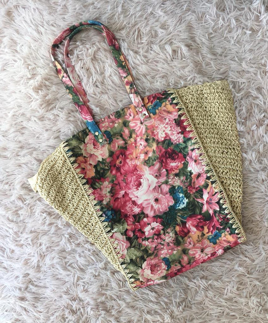 Bolsa Praiana Floral