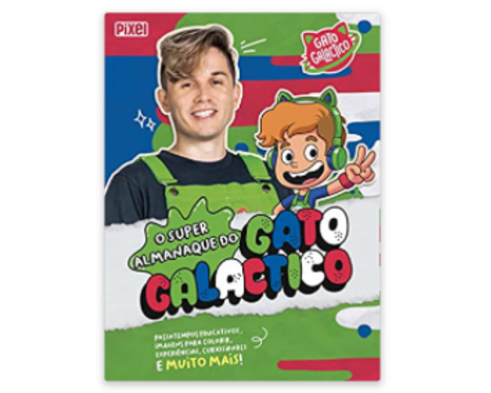 Livro - O super almanaque do Gato Galáctico