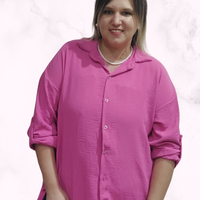 Camisa Blogueira Rosa