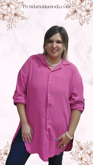 Camisa Blogueira Rosa