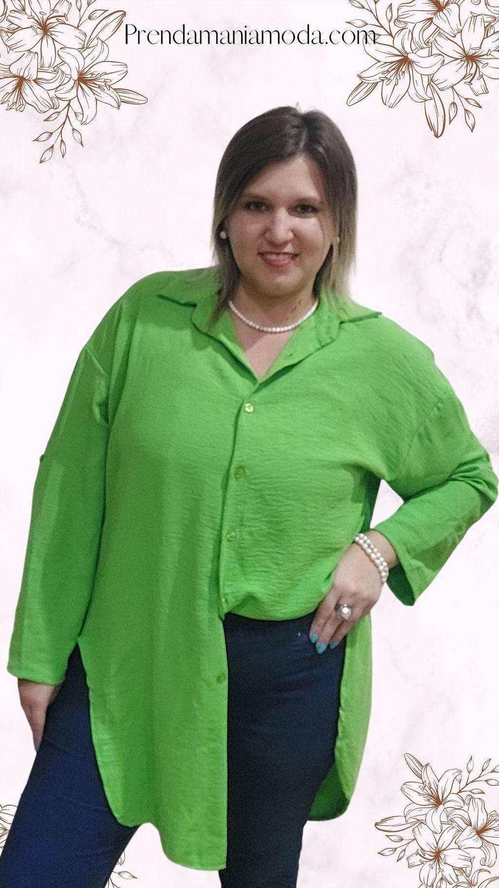 Camisa Blogueira Verde