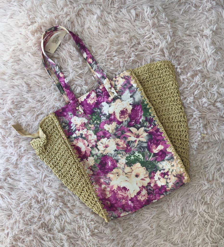 Bolsa Praiana Floral