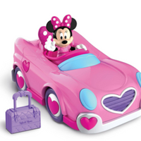 Minnie Figura Articulada C/veiculo Disney