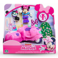 Minnie Figura Articulada C/veiculo Disney