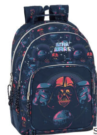 Star Wars "Death Star" mochila escolar dupla