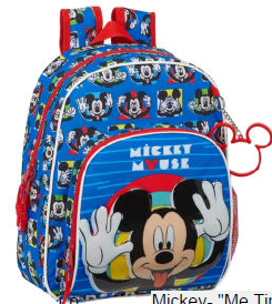 Mickey "Me TIme" mochila infantil adaptável à trolley