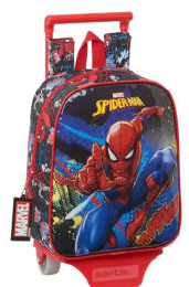 Spider Man "Go Hero" mochila infantil c/ trolley