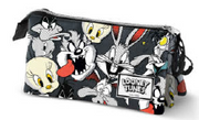 Looney Tunes "Folks" porta-lápis triplo