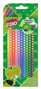 Conjunto de lápis de cor Crazy Dino