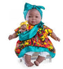 Reborn Africana - Maria c/ bebé 45cm de Marina & Pau