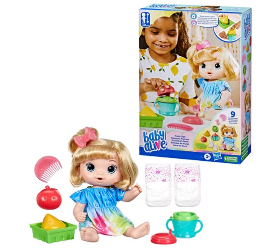 Baby Alive Fruity Sips Pronto Envio