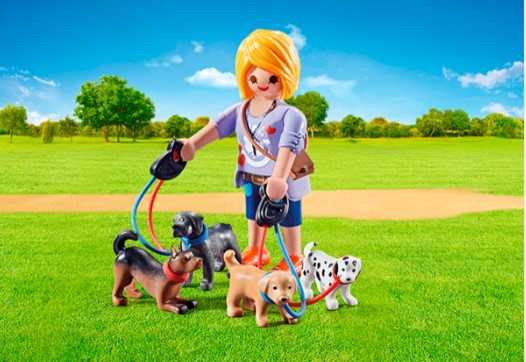 Playmobil Tratadora de cães