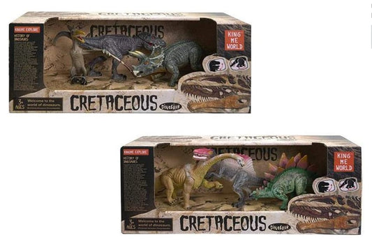 Dinossauros 3 bonecos