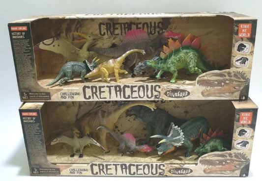 Dinossauros 6 bonecos