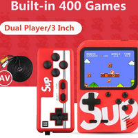 Mini Consola Retro Portátil com 400 Jogos