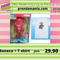 Boneco Luccas Neto Super Sereia + T shirt