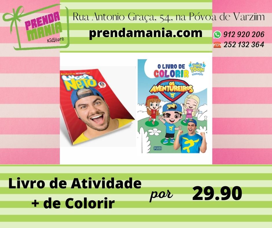 O livro de colorir dos Aventureiros já está disponível nas bancas