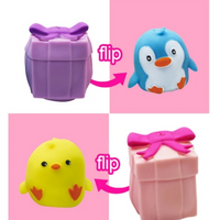 Cute Pet Flip Gift Box Fidget Toy Anti Stress