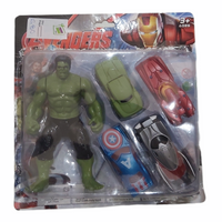 Pack Herois Hulk Carros