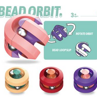 Brinquedo Fidget Cubo Bead Orbit Anti Stress