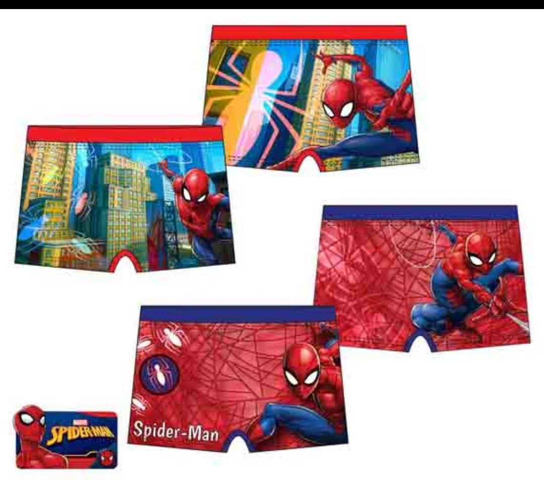 Spider Man / Homem Aranha Fato / boxer de Banho