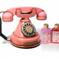 Telefone Rosa Kit Cosmeticos / Vintage