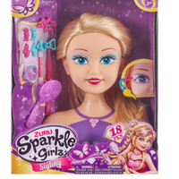 Busto Modelador de cabelo Sparkle Girlz - pronto envio