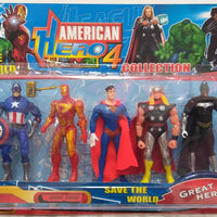 Pack Heróis American Hero