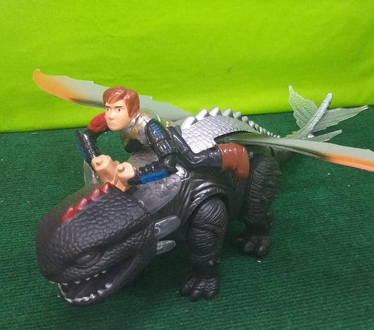 Dinossauro Desdentado com Boneco